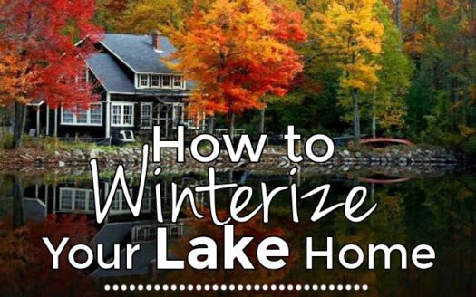 how to winterize your lake house